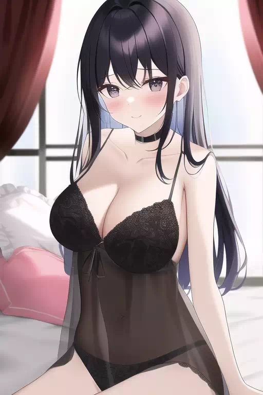 下着の少女その2