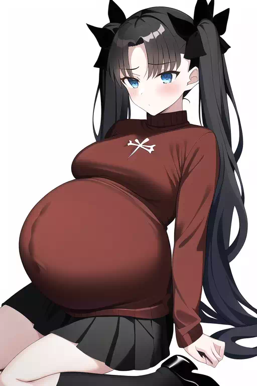 Just 遠坂凛 and ボテ腹