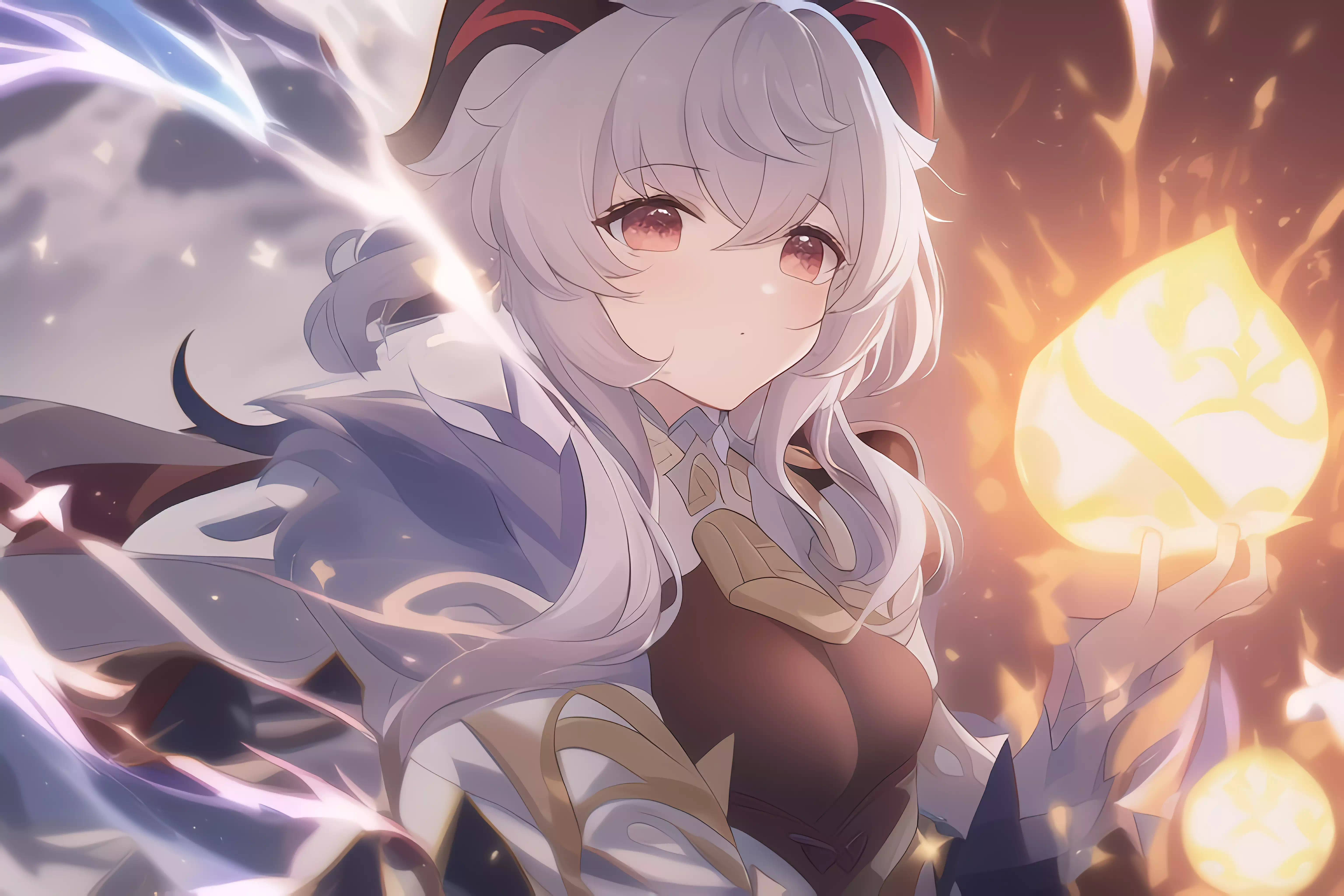 神秘的な甘雨さん