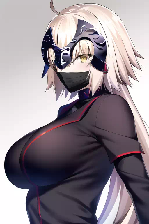 マスクしたジャンヌオルタ