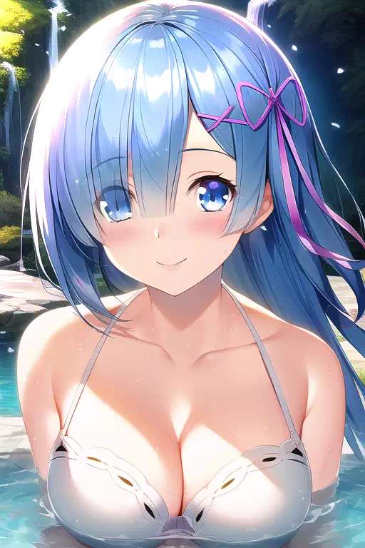 水着レム　(髪ロング)