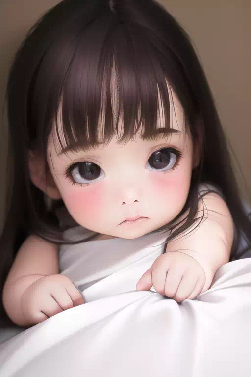 AIによるリアルな幼児達