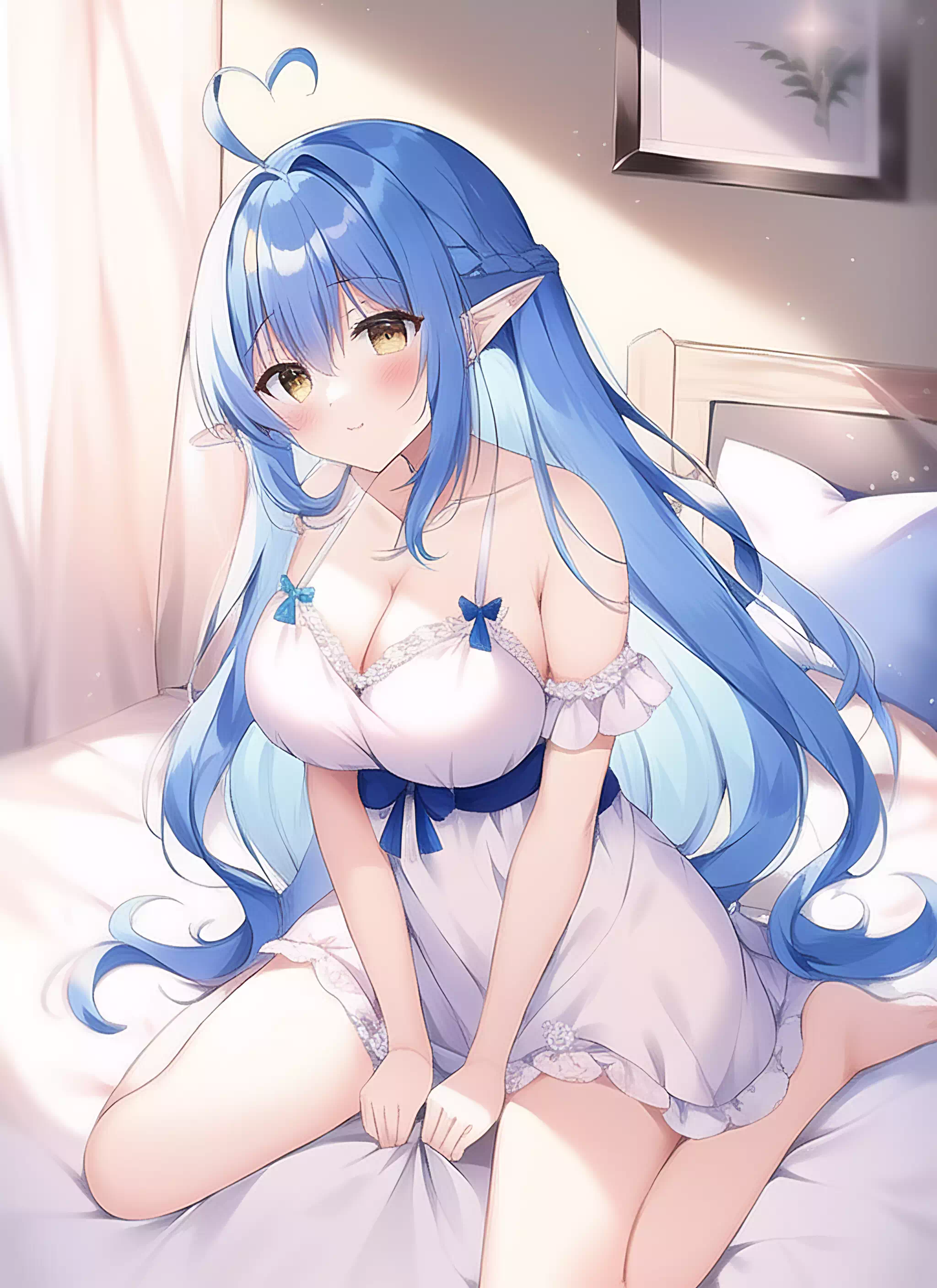 寝起きたラミィ