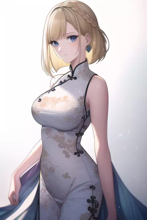 AI作画： clothing merge test.