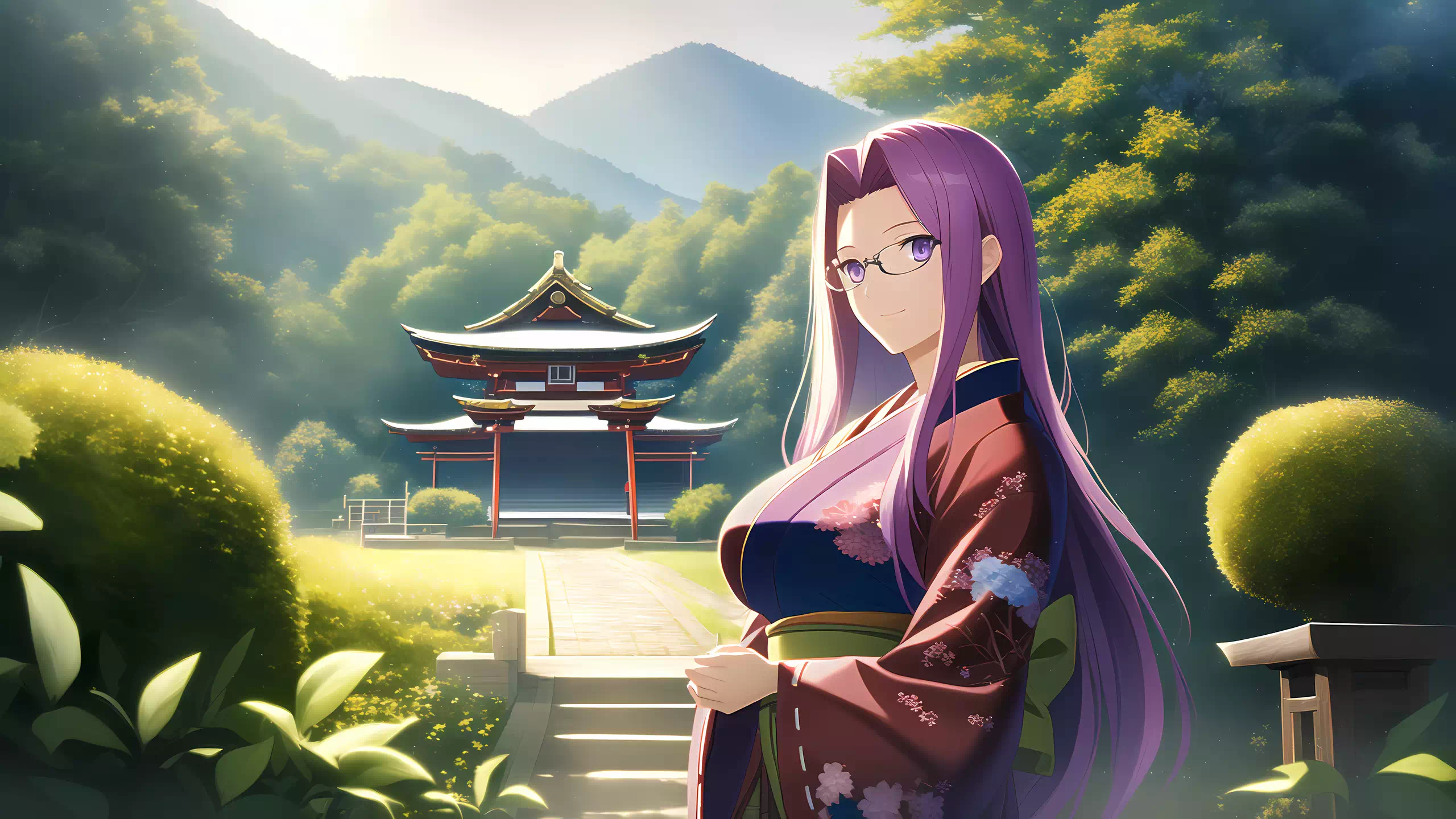 Sunny Day at the Shrine