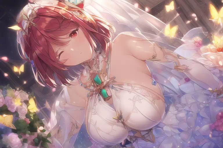 ホムラ ウェディングドレス