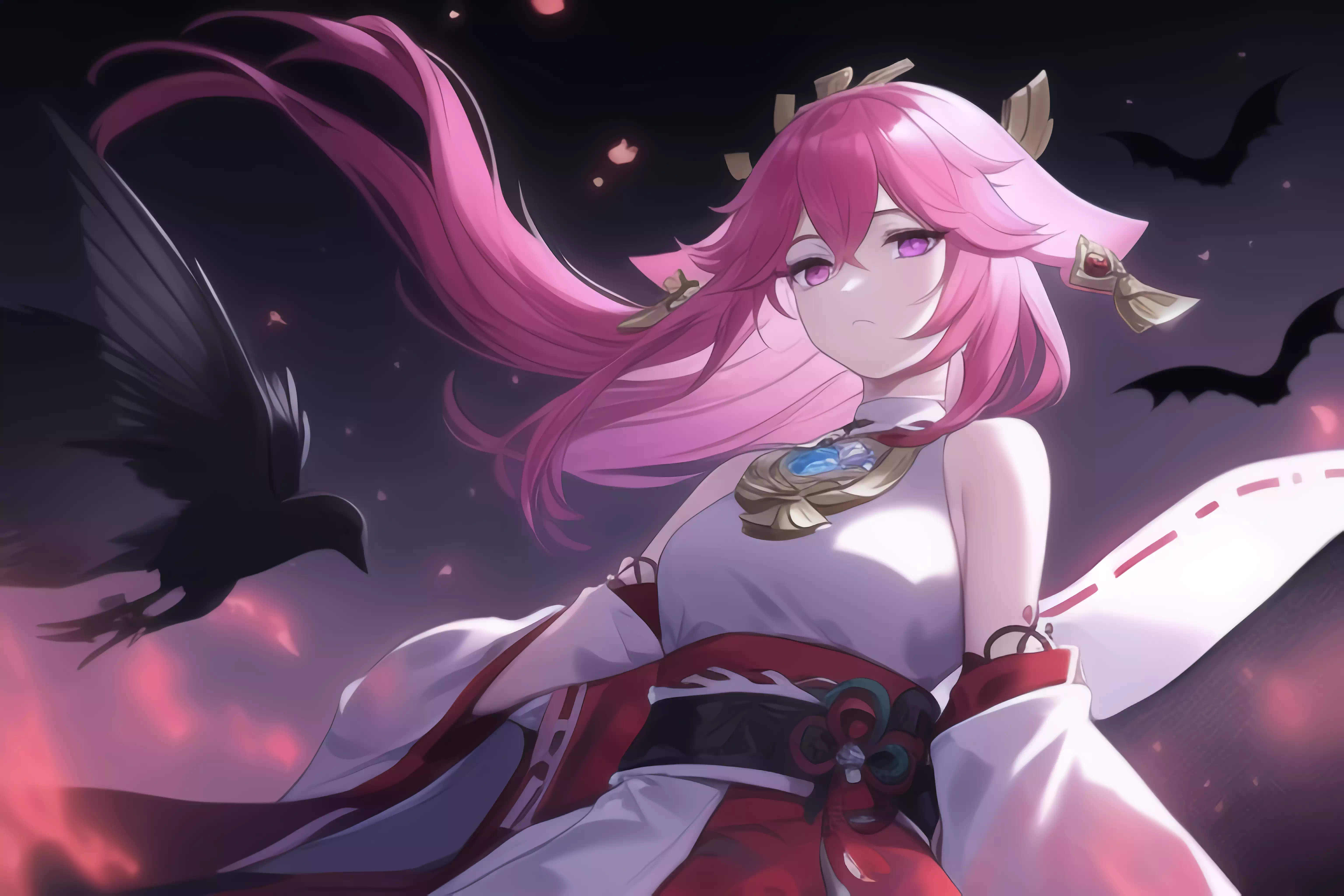 闇夜の八重神子さん