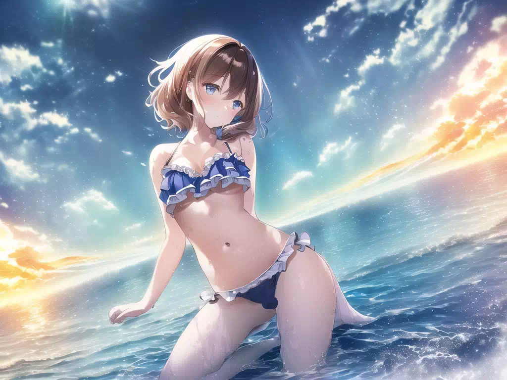 海と少女4