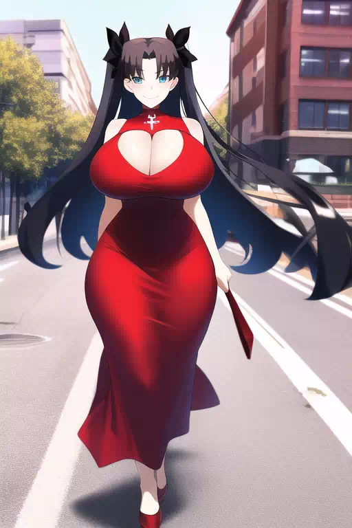 Enhanced Rin takes a walk