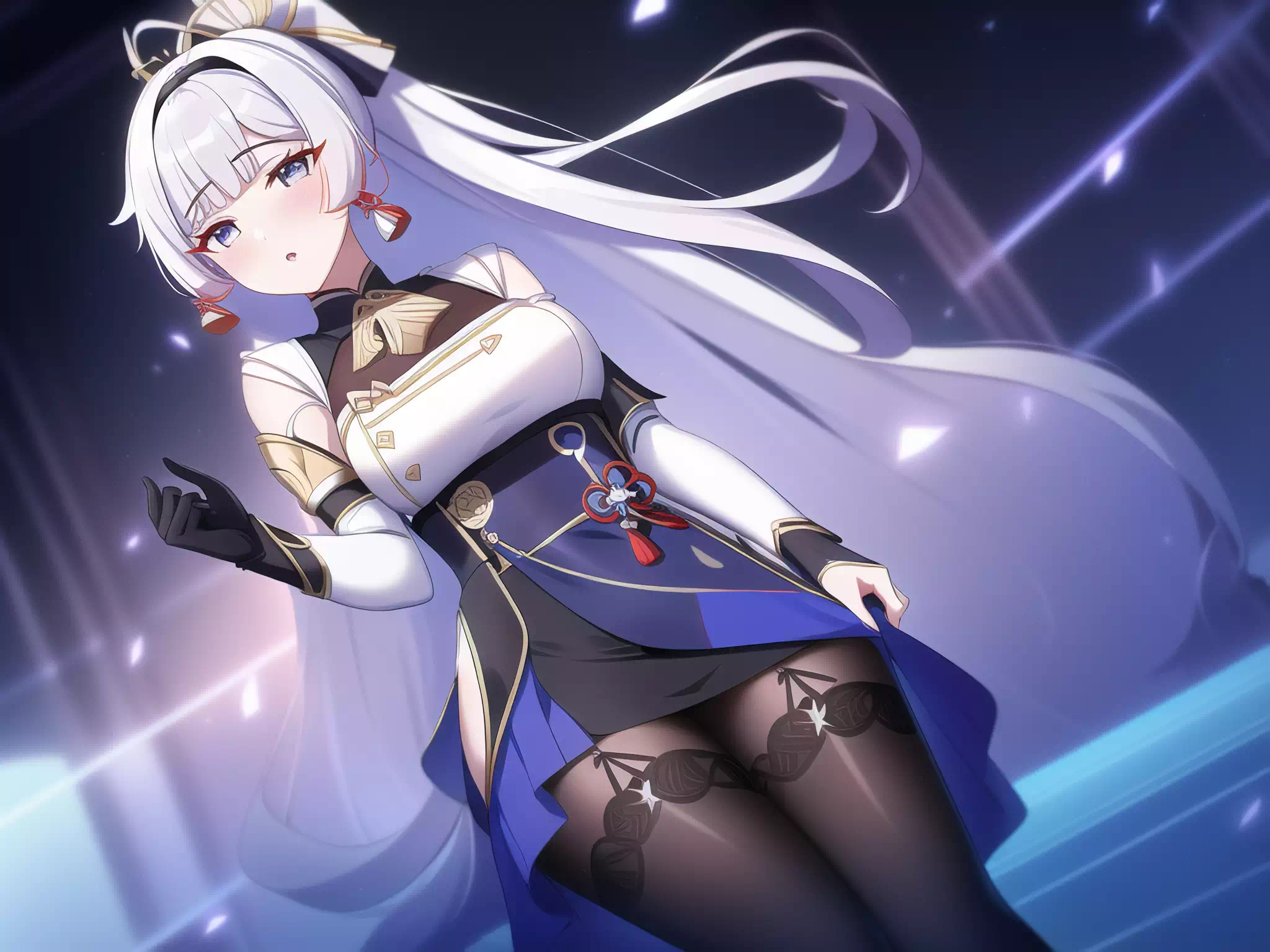 Akaya on stage