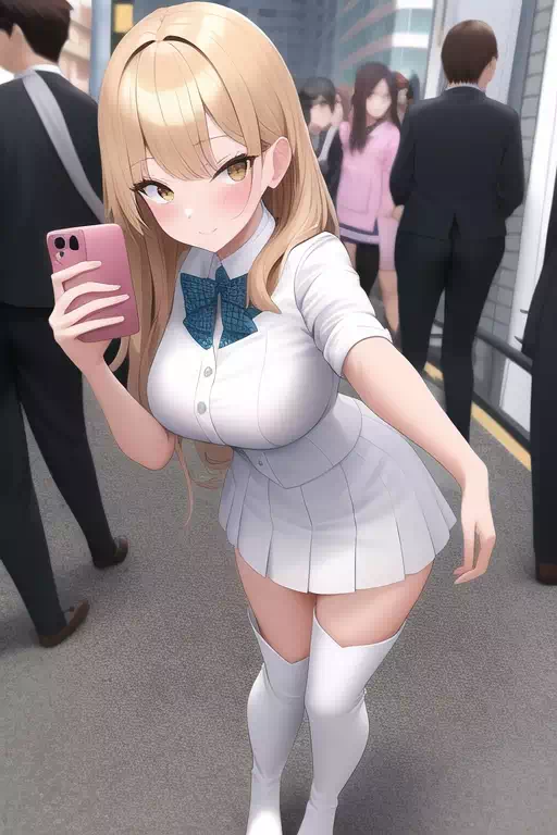 AIテスト、サイハイブーツかっこいい
