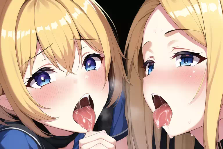 [NovelAI] Tongue out