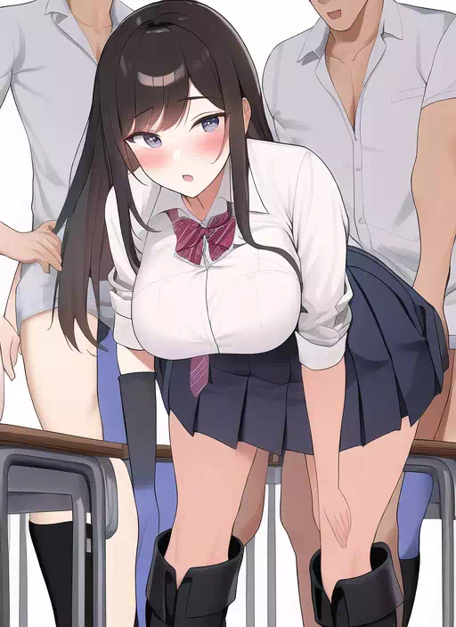【AI】クラスの女子とおふざけ