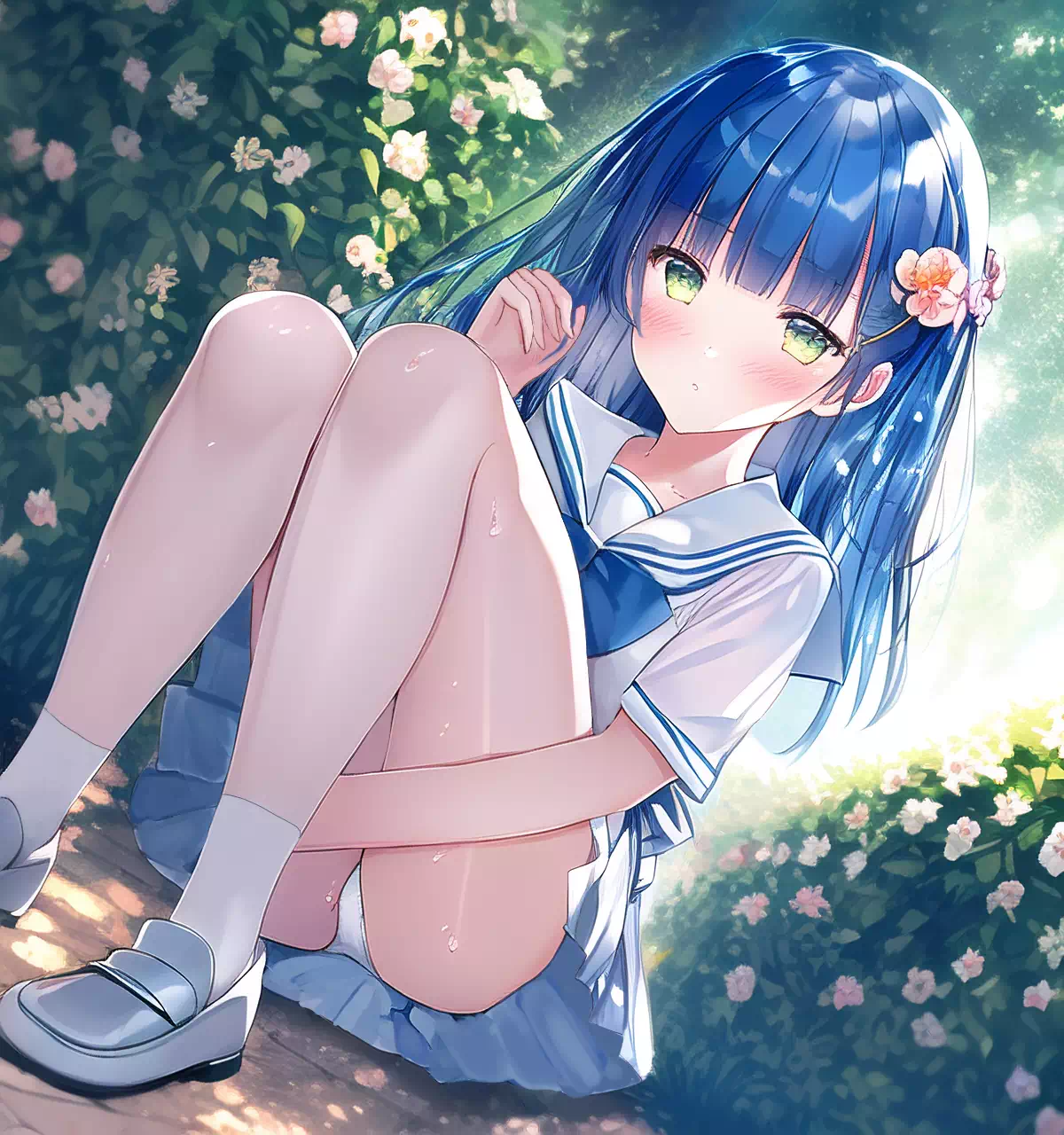 青い娘