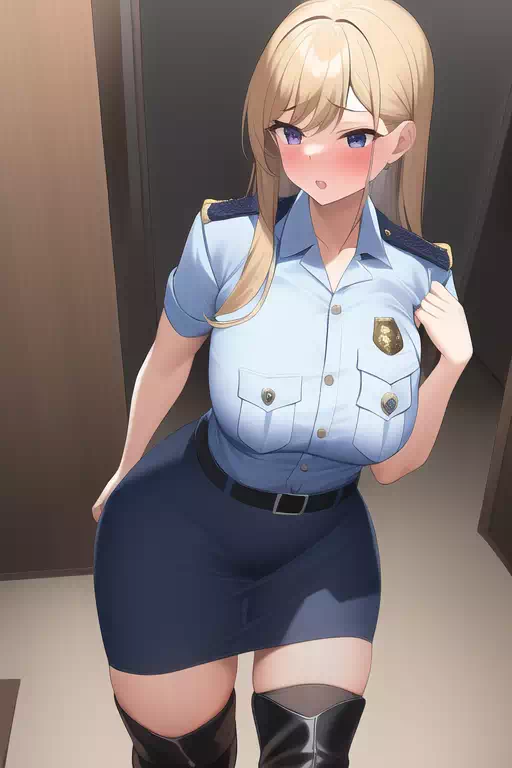 【AI】女性警察たち