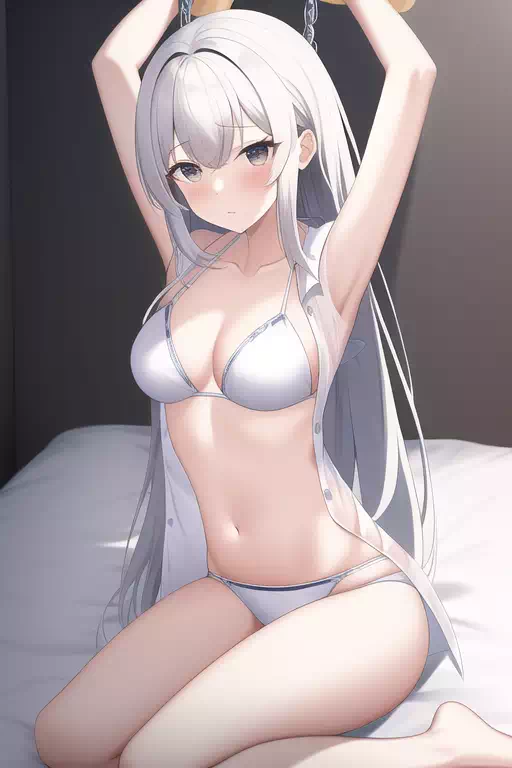 白髪の少女その10