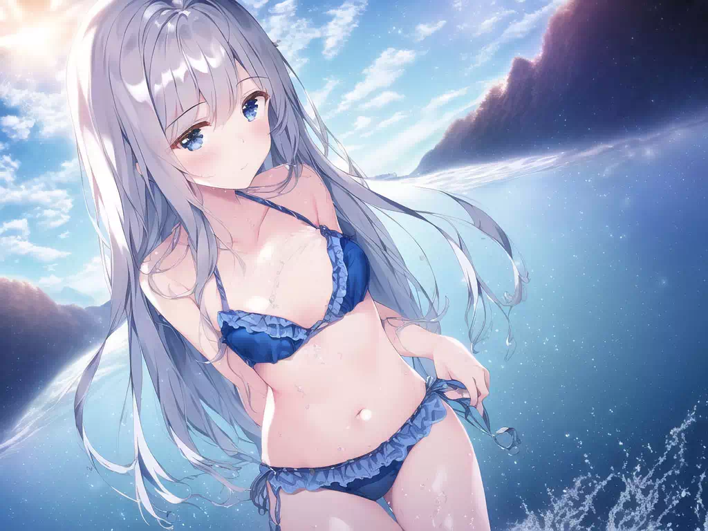 白髪の姉さん