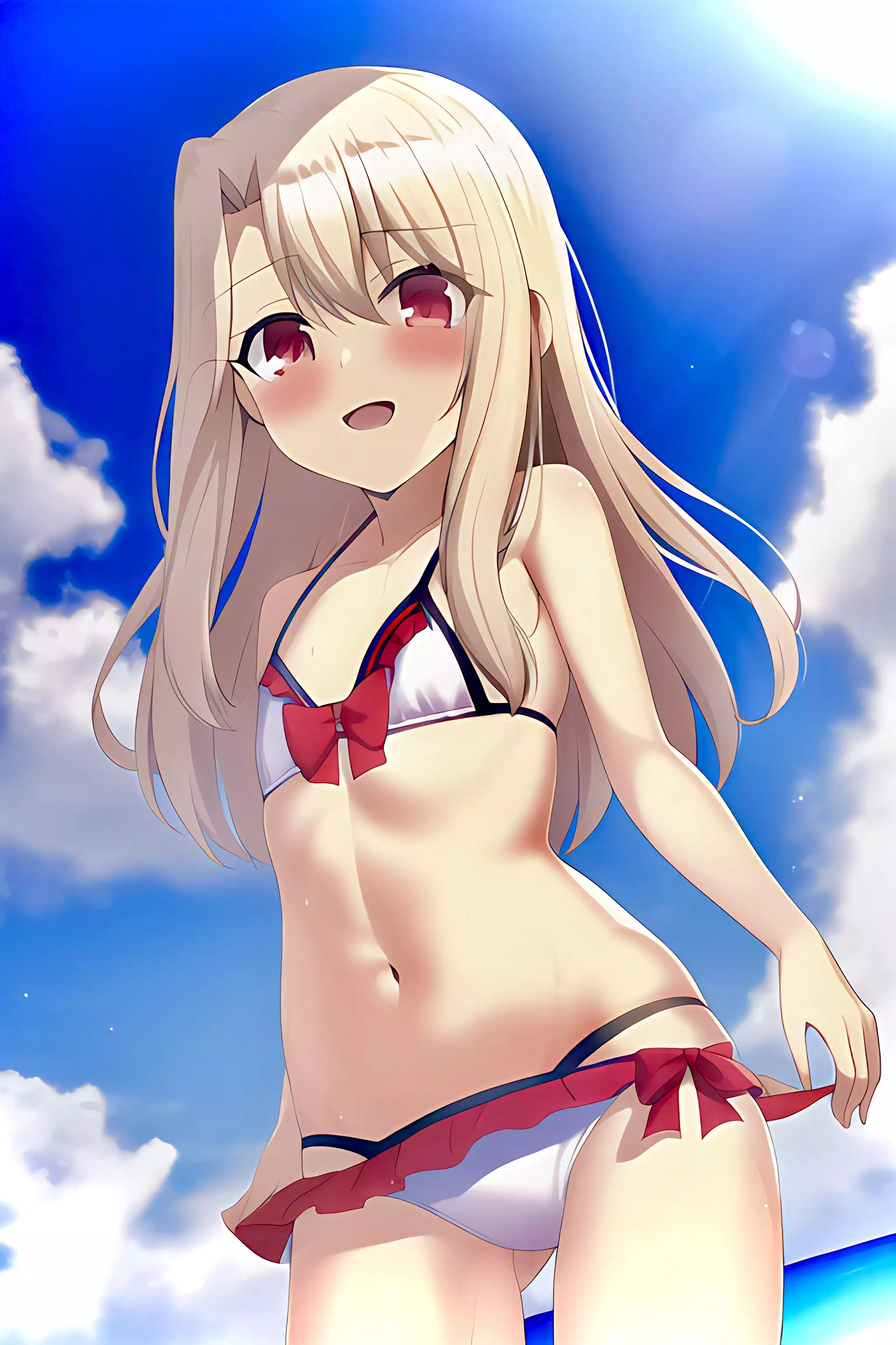 水着イリヤ