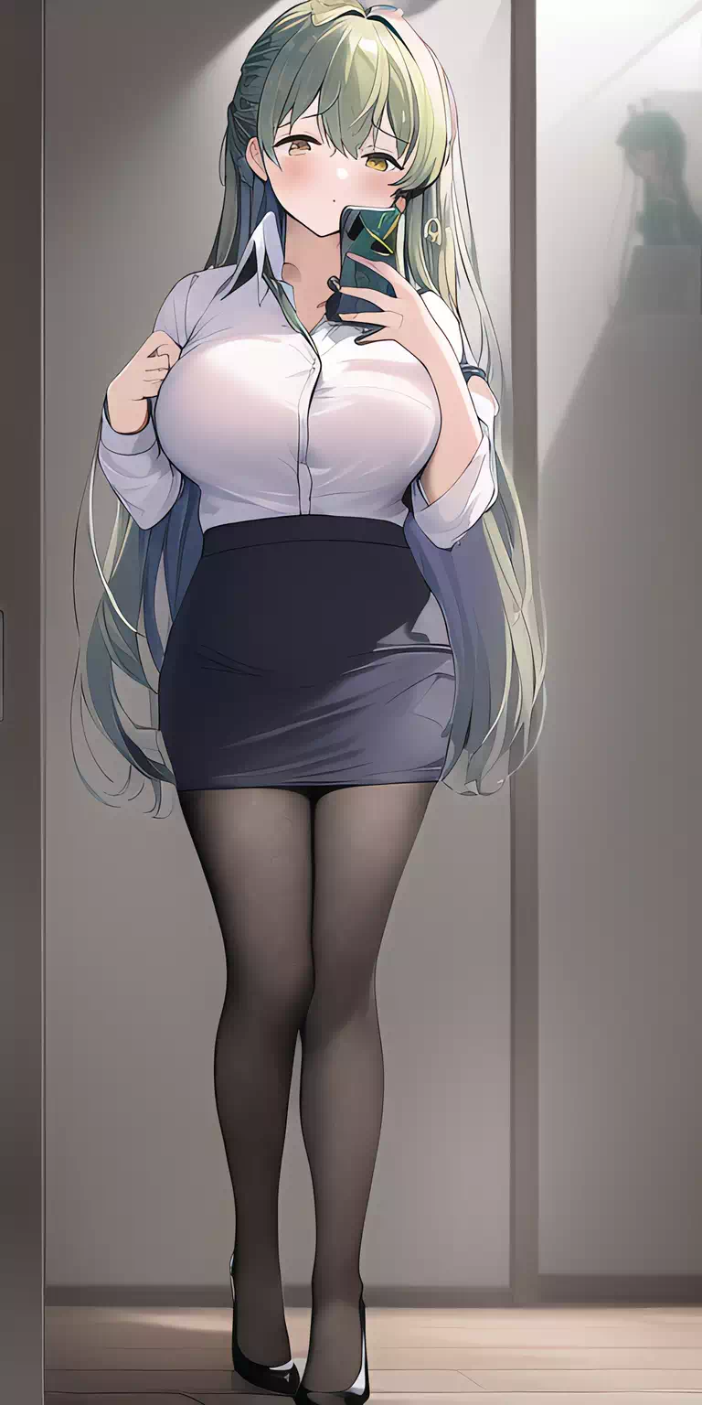 出勤する早苗ちゃん