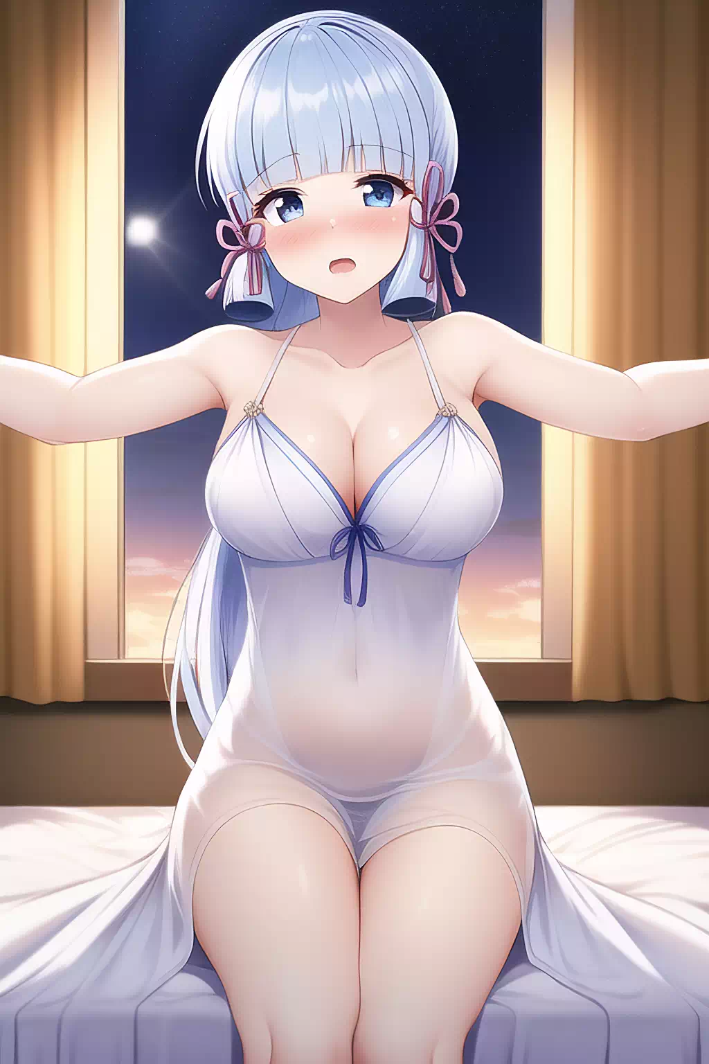 nightdress Ayaka want to hug