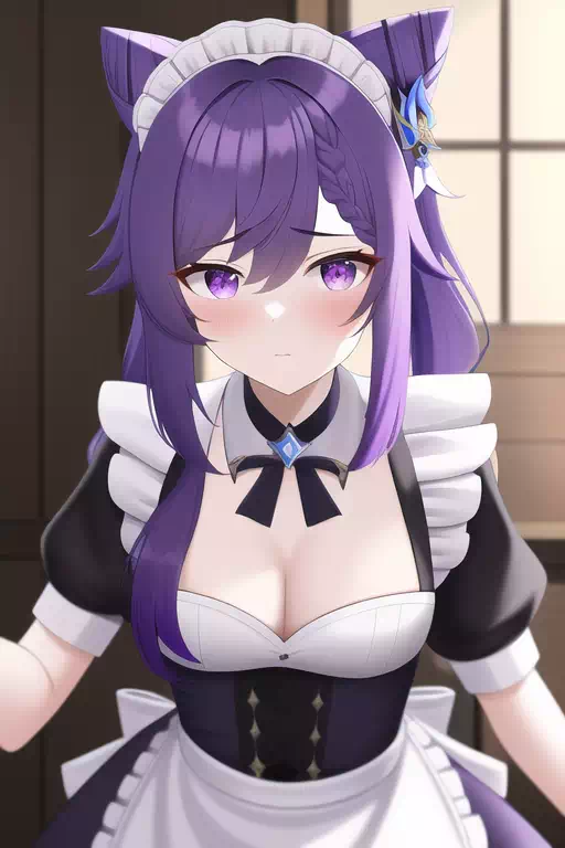 Maid Keqing (NovelAI)