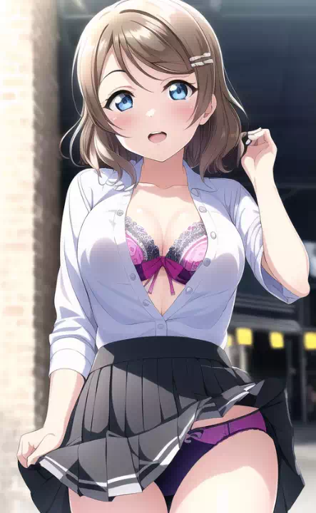 渡辺曜　プチ露出