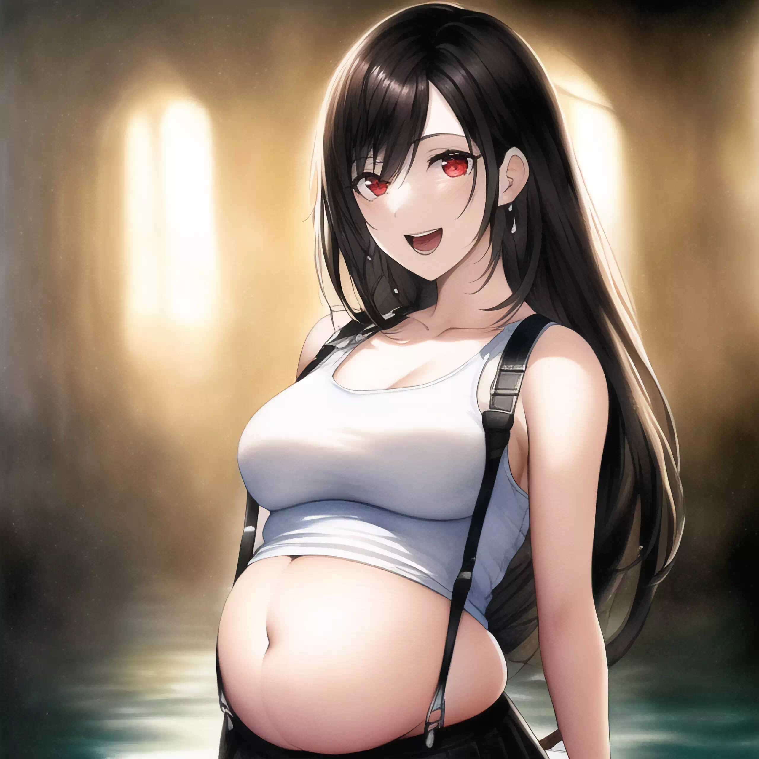 ボテ腹ティファ