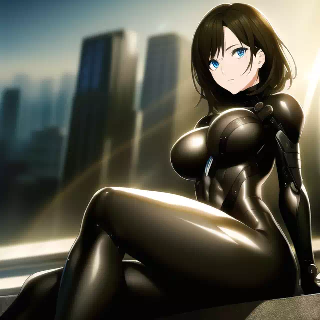 Futuristic bodysuit