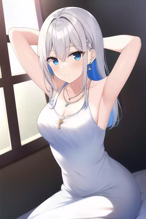白髪の少女その13