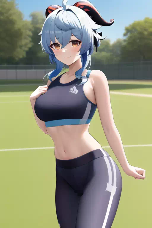 甘雨 スポーツウェア 1