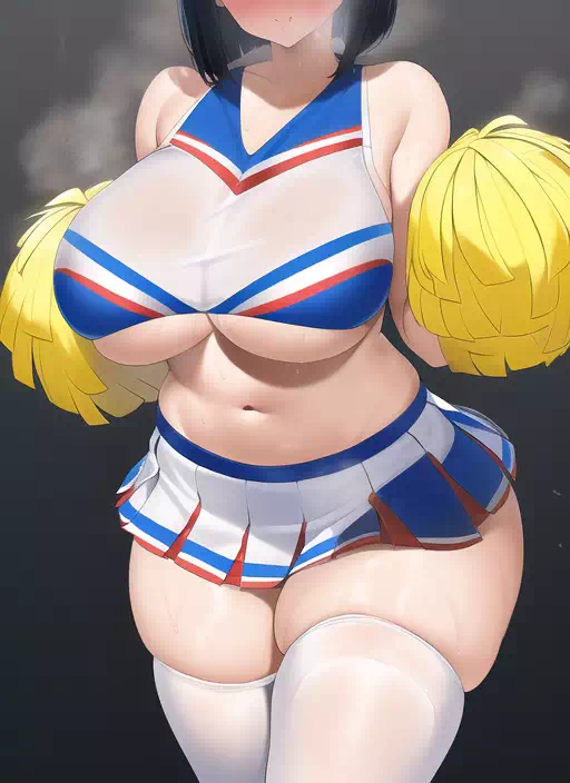 敵校から色仕掛けに来たチアガール