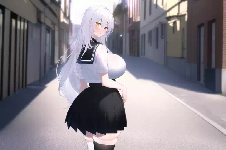 ふりむきおっぱい