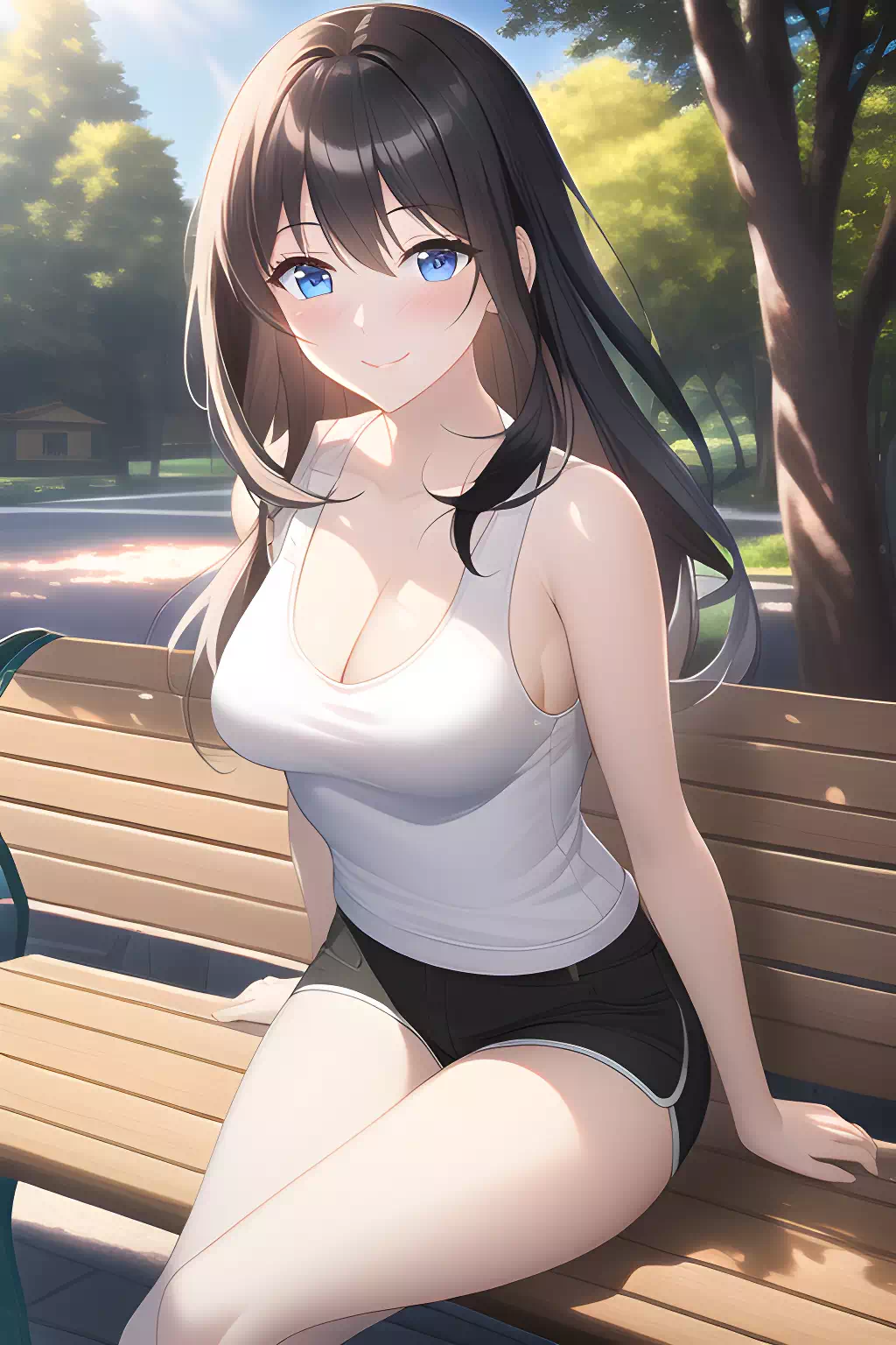 美少女, 黑髮, Black hair,