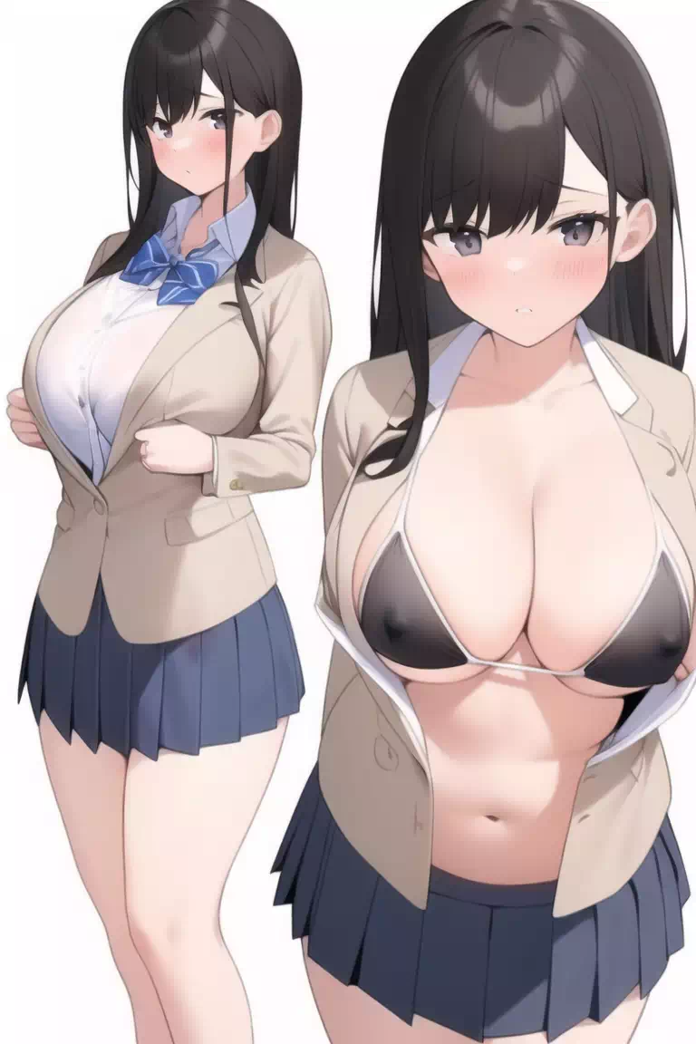 AI制服ビキニ部①?