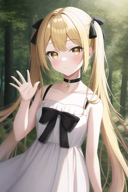 Ai Blonde Twintail