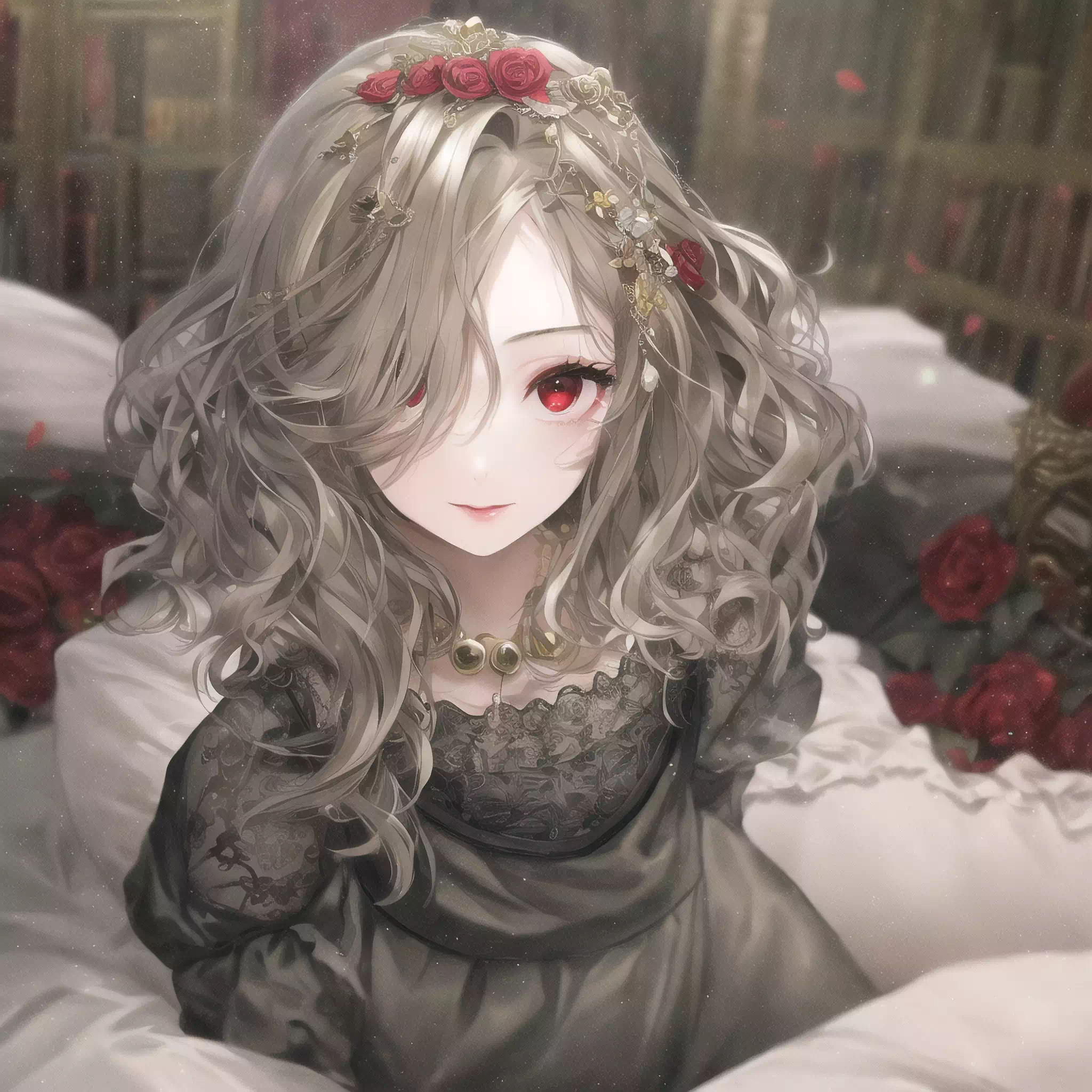 【novelai】lolita in the study