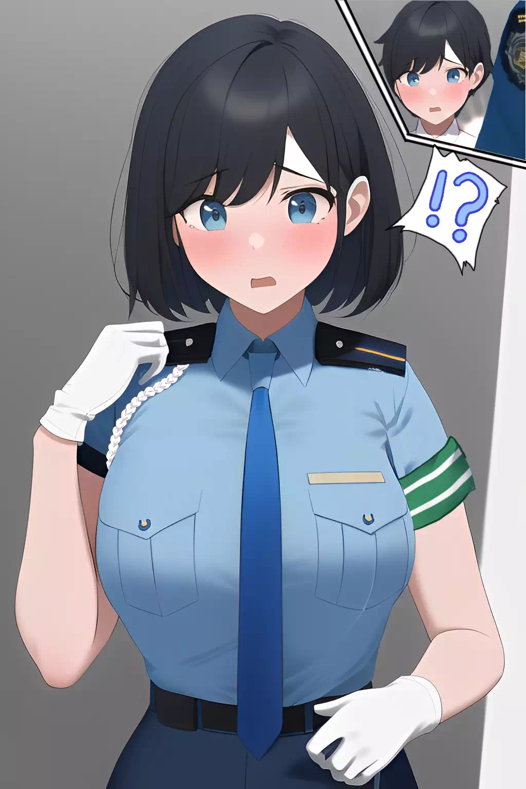 婦警TSF