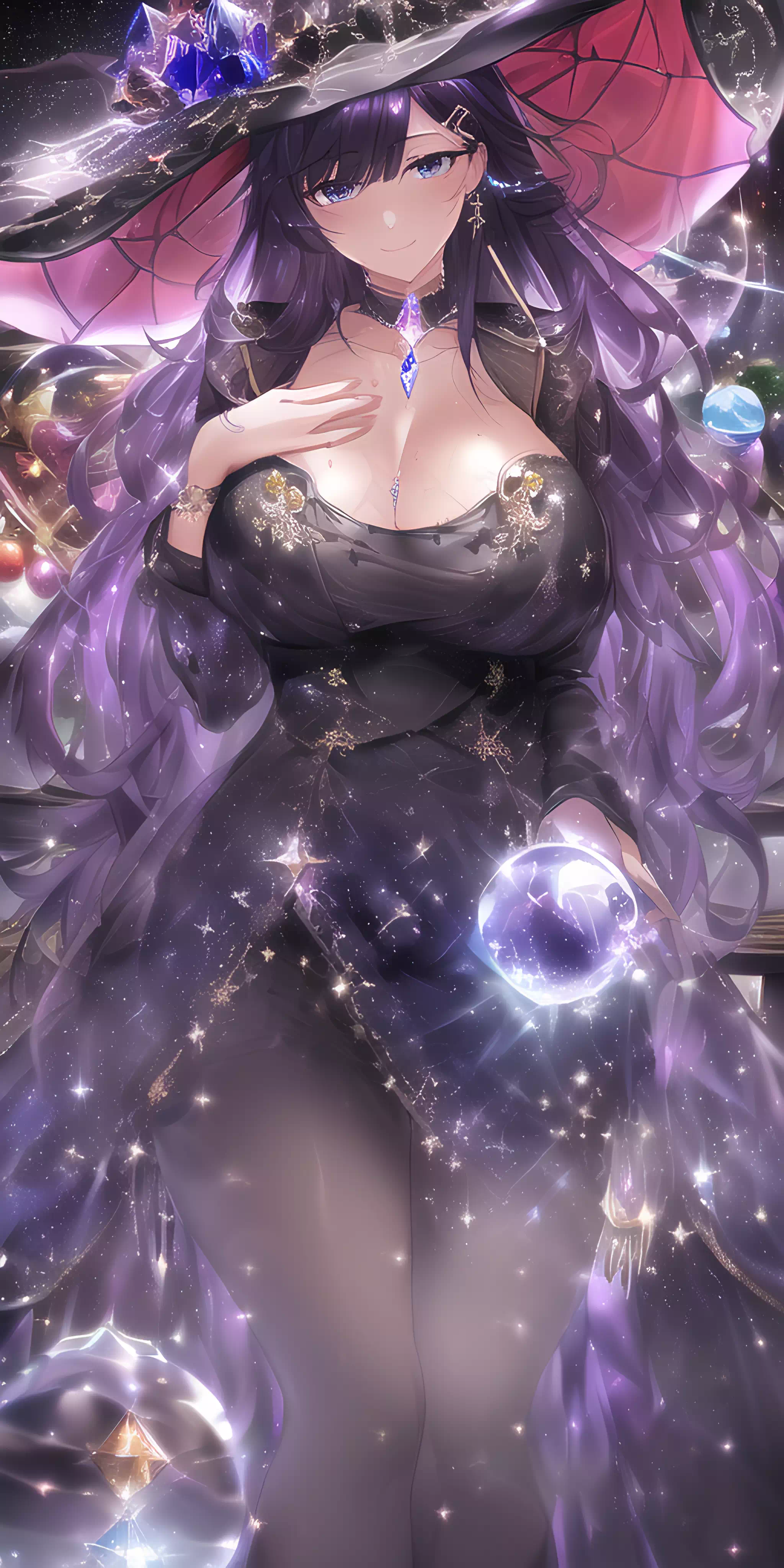 《芽衣女巫cos》水占法