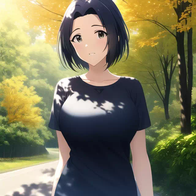 森の中を歩く②