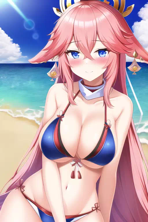 もう夏はおわってしまいましたが・・・　八重神子