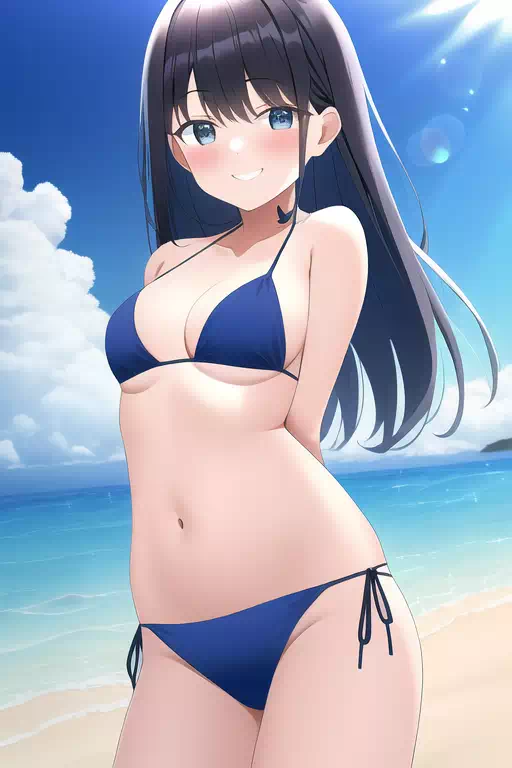 海辺のビキニガール8