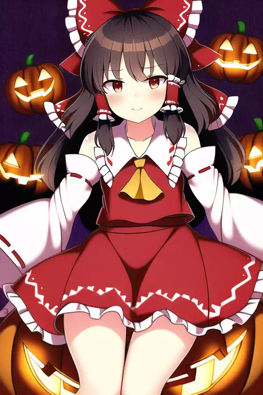 ハロウィーン霊夢@東方2