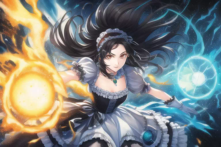 AIコンテスト　戦う魔法メイドさん