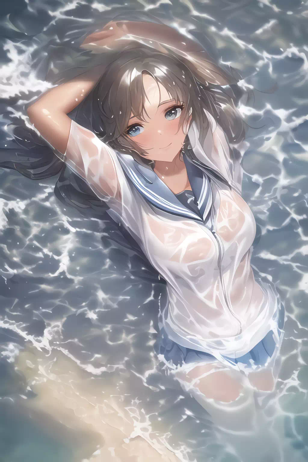 水遊び