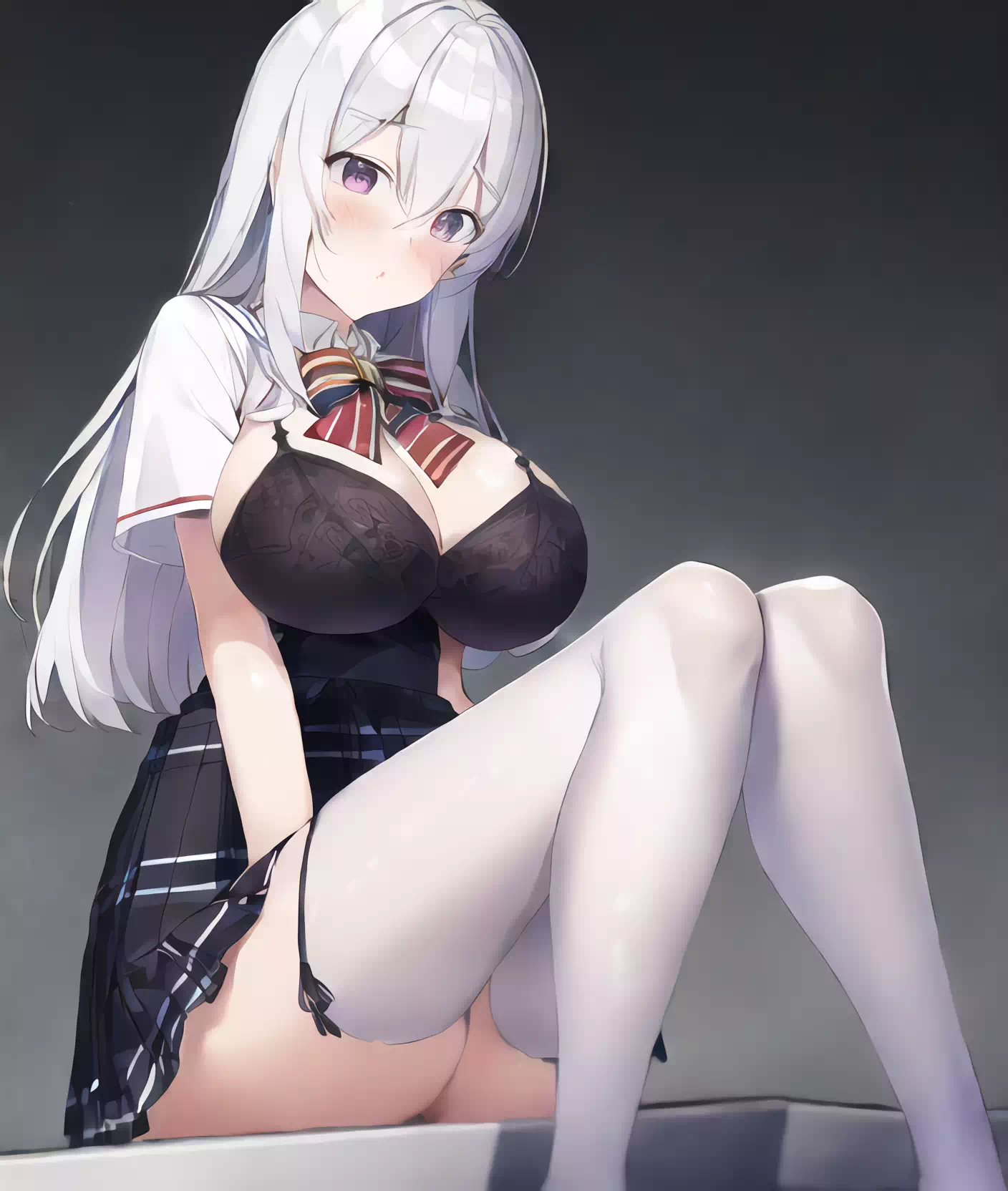 銀髪