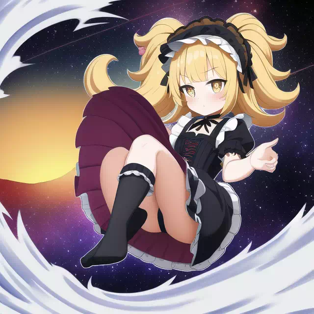 萌えPOP浮世絵　チビメイド