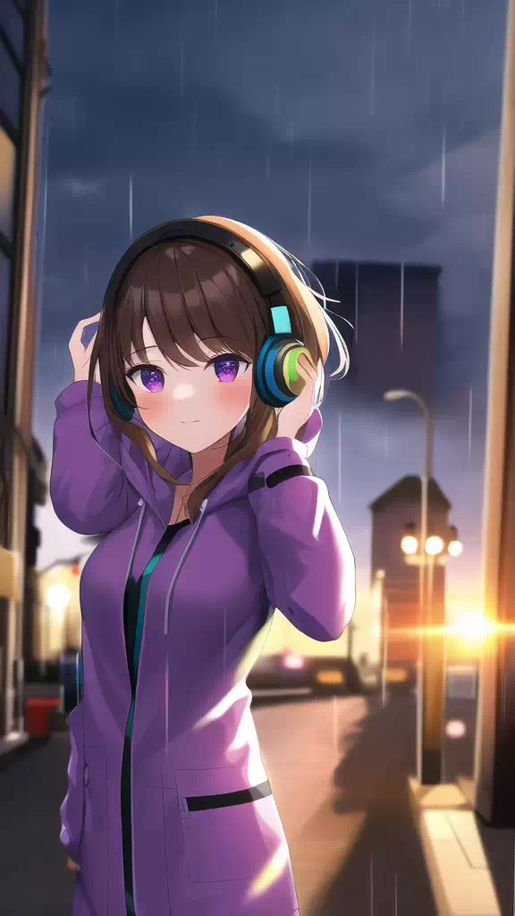 headphone girl