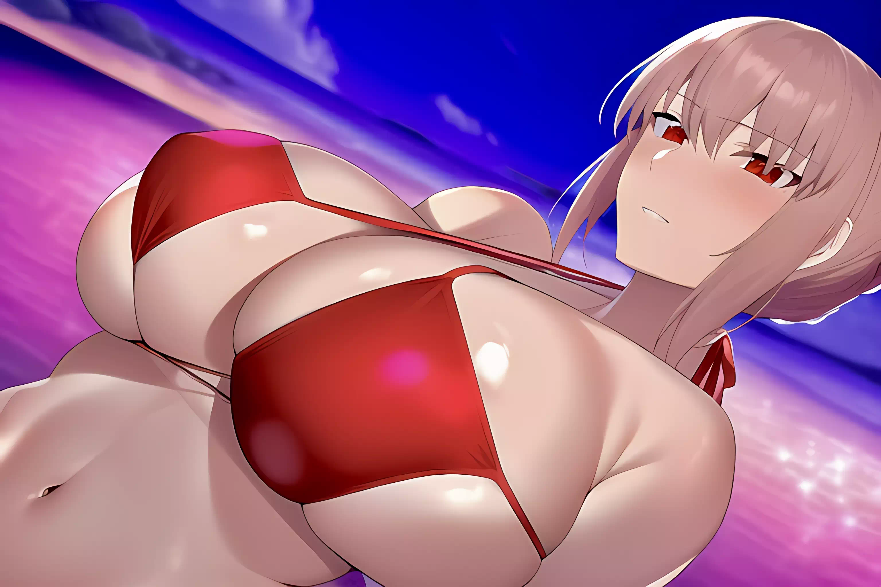 水着姿のナイチンゲールさん