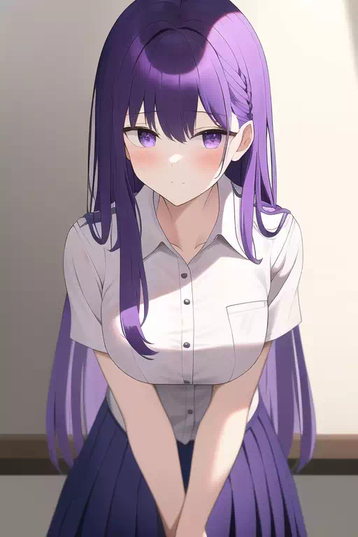 紫髪の少女その1