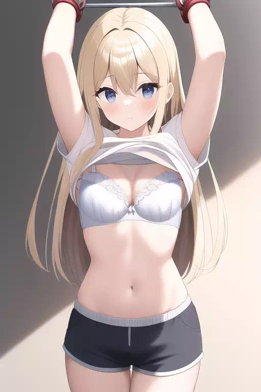白いシャツの少女その5